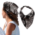 thumbnail image 2 of Baberdicy Head Wraps for Women's Hair Floral Hair Bandanas Head Kerchief Women Bandana Print Hair Scarf Triangle Hair Kerchief with Ties Head Scarf Headwraps, 2 of 4