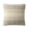 Better Homes & Gardens Liam Textured Stripe 24" x 24" Pillow by Dave & Jenny Marrs