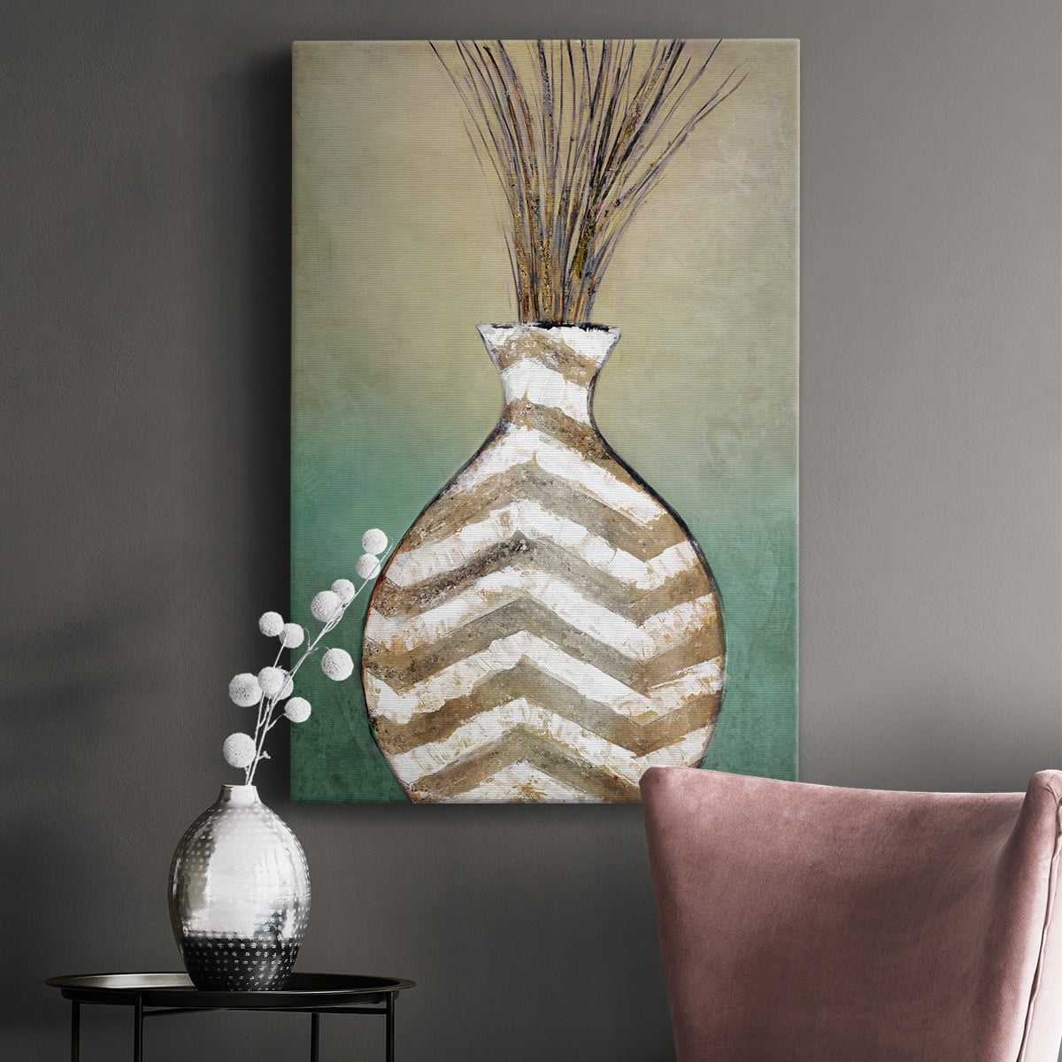 Global Vessel I Premium Gallery Wrapped Canvas - Ready to Hang