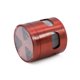 thumbnail image 3 of Hierba gruesa sal de té de hojas grinder 4 capas de vanilla pimienta trituradora especia molino herramienta de filtro de molienda con recolección de bandeja gadget rojo Inevent HA011039-03, 3 of 6