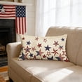 thumbnail image 4 of Pillow Case Independence Day Theme Pillowcase Commemorative Decorative Cushion Cover Sofa Or Lounges Chair Headrest Pillowcase Singles-face Printing, 4 of 6