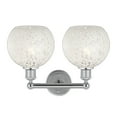 thumbnail image 5 of Innovations Lighting - White Mouchette - 2 Light Bath Vanity In Modern, 5 of 6