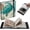 Cute Baby Turtle, variant on Small Photo Album 5x7 inch 120 Pictures PU Leather Photo Albums with Transparent Inner Pockets and Elastic Band for Wedding Boys Girl Travel Family Pictures - Moon and Sun