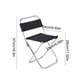 thumbnail image 3 of Silla plegable de exterior con respaldo | Taburete portátil para camping, viajes, barbacoas y pesca | Asiento ligero y compacto para playa, parque y jardín, 3 of 6