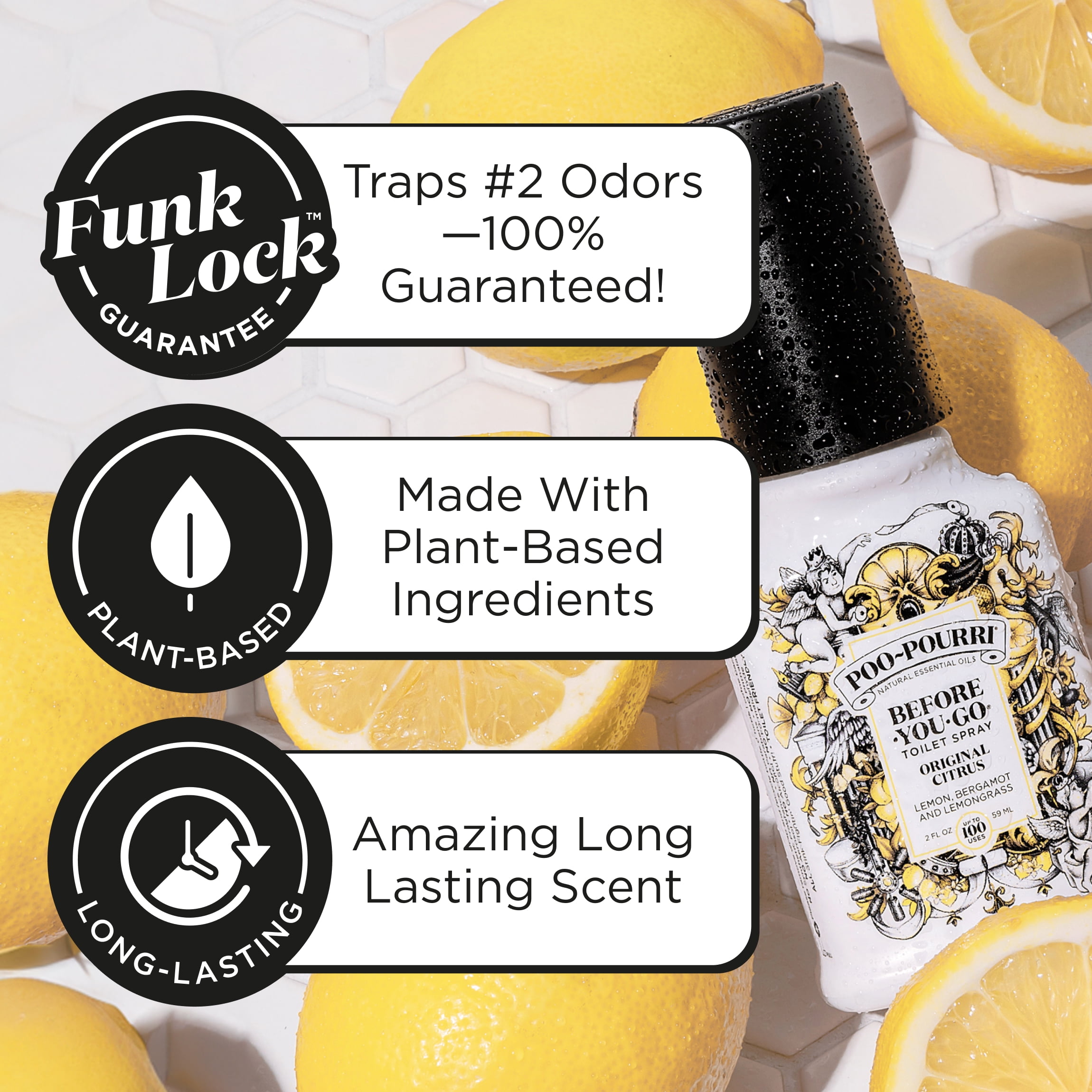 Poo-Pourri Original Citrus, Toilet Spray Family Size, 8oz