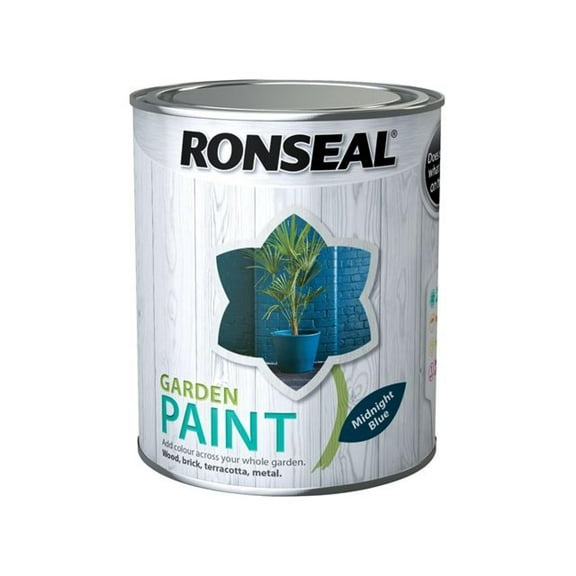 Ronseal - Garden Paint Midnight Blue 750ml