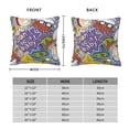 thumbnail image 2 of Rugrats Square Pillow Case Pillow Holder Soft Decorative Pillow Sham Cushion Cases Pillowcase 26"X26", 2 of 7