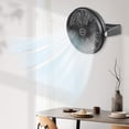 thumbnail image 3 of Ventilador de Piso MYTEK 3409 20 PUL 3 VEL PLÁSTICO Negro, 3 of 8