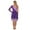 Purple, variant on MSemis Women's Sequins Lyrical Dance Costume One Shoulder Ballet Dance Dress