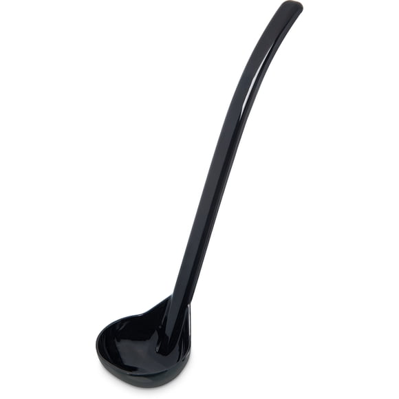 Carlisle FoodService Products 029503 Carly Cucharón de plástico para aderezo/servir 1 oz./9.5"" Negro (1 unidad)