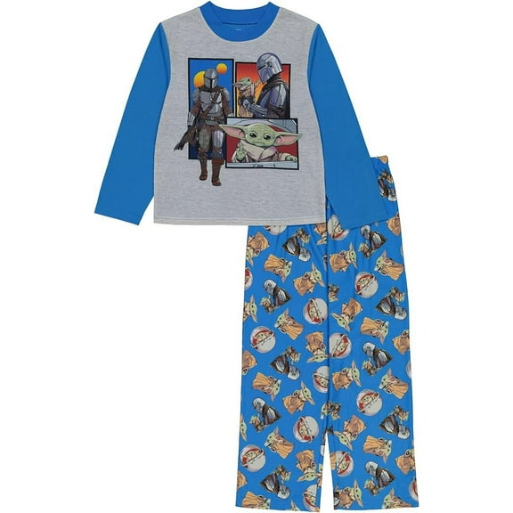 Star Wars The Mandolorian and Grogu Boy's Pajama Set (Size 4)