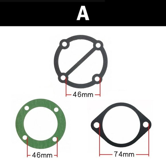 BTOER 3 In 1 Air Compressor Cylinder Head Base Valve Plate Gaskets Washers Air Compressor Accessories Pneumatic Parts