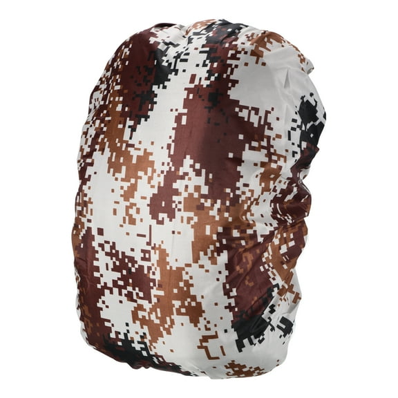 Uxcell 60-70L Waterproof Rucksack Cover, Backpack Rain Cover, XL, Desert Camo