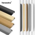 thumbnail image 2 of Manijas ocultas simples para gabinetes, tiradores para puertas de alacenas de cocina, manijas largas elegantes, manijas para muebles de aleación de aluminio, herrajes, 2 of 5