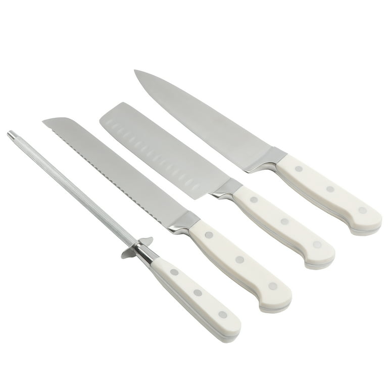 The Pioneer Woman Frontier Collection 14-Piece Cutlery Set with Wood Block,  Rosewood 