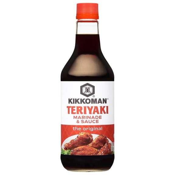 Kikkoman Teriyaki Marinade & Sauce, 15 fl oz Bottle