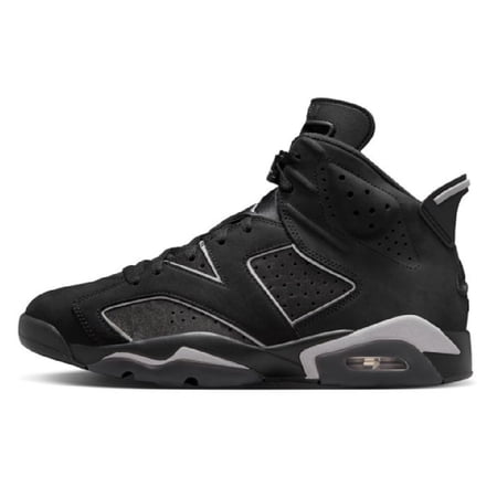 Men's Jordan 6 Retro "Cap and Gown" Black/Reflect Silver-Black (IR2266 010) - 12