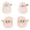 4packs, variant on Vnanda 4Packs Toe Separators,Toe Spacers to Correct Bunion, Straighten Overlapping Toes and Realign Crooked Toes, Pads for Overlapping