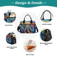 thumbnail image 3 of Small Cooler Bag Lunch Bag Portable Meal Bag Work Meal Bag Outdoor Meal Bag Travel Meal Bag Picnic Meal Bag Going Out Meal Bag Rainbow Cute Elephant, 3 of 6