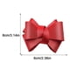 thumbnail image 4 of Jumpingount 2 pack/lote DIY parches de lazo anudado a la moda y elegante decoración de zapatos zapatos decoración encantos Accesorios de calzado Rojo, 4 of 6