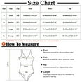 thumbnail image 3 of Inleife One Piece Bathing Suit for Women Fashion Women Comfortable Sexy Sequin Sleeveless Conjoined Body Sunscreen Diving Suit Bikinis Tops, 3 of 6