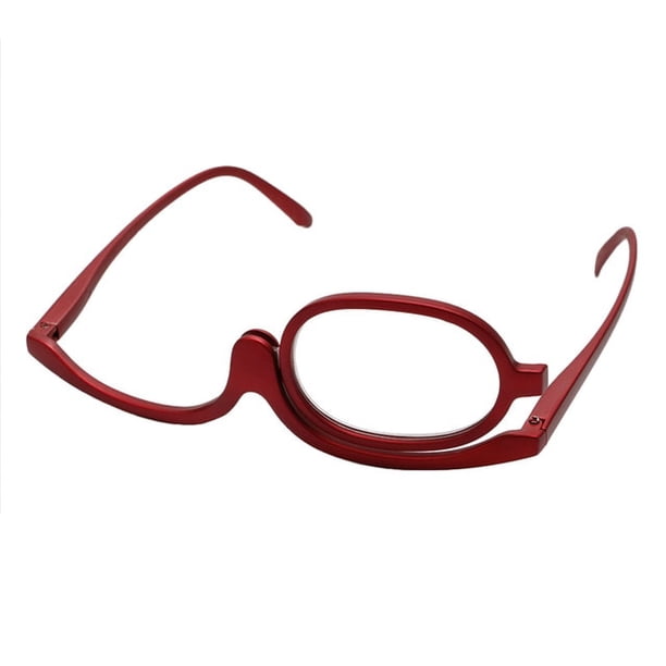 Gafas de aumento Maquillaje giratorio Gafas de lectura Gafas plegables Cosmética General +1.0 +1.5 +2.0+2.5+3.0+3.5+4.0 Tan Jianjun unisex