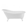 thumbnail image 1 of Vintage Tub & Bath Charlotte 72 Inch Cast Iron Slipper Clawfoot Tub - No Faucet Drillings, 1 of 1