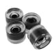 thumbnail image 1 of 4 unidades de ruedas de skateboard Cruiser 80a translúcido negro Afortunado Sencillez, 1 of 5