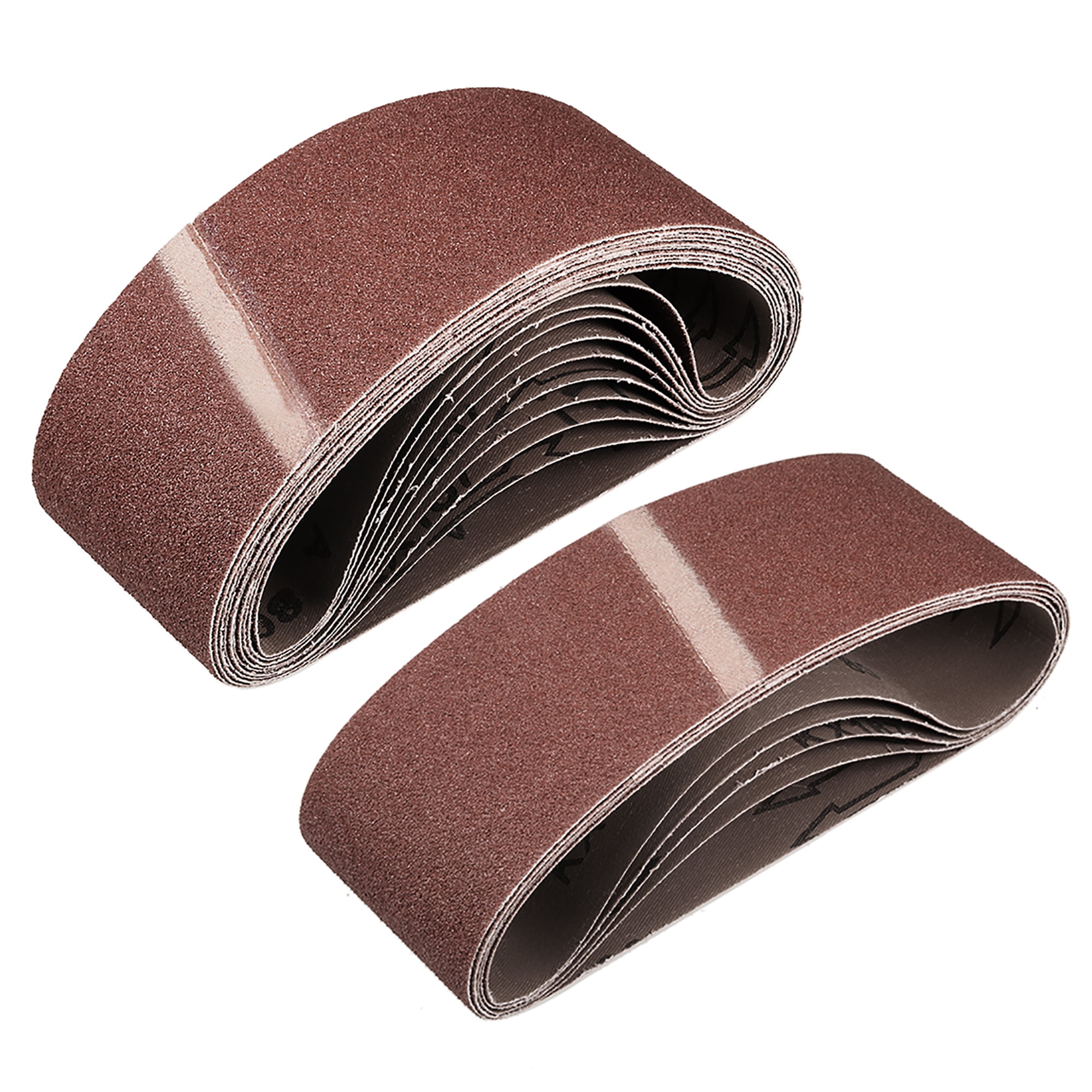 3 X 18 Abrasive Sanding Belt 80 Grits Aluminum Oxide Sand Belts For 