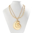 thumbnail image 3 of Concha de mar collar de oro concha de mar bruja accesorios de disfraces para niños adultos（1PC）, 3 of 3