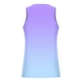 thumbnail image 3 of Xysaqa Men's Gym Workout Sports Tank Tops, Fashion Gradient Sleeveless Tee Summer Casual Big & Tall Shirts for Men S-4XL, 3 of 4