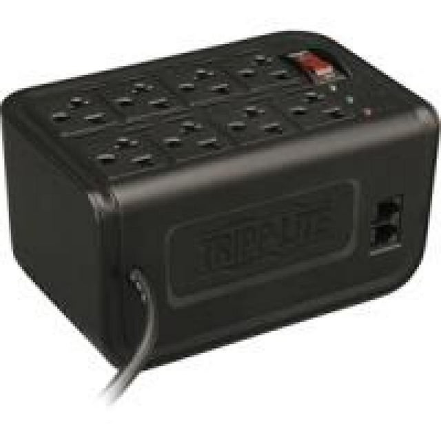 Regulador De Voltaje Tripplite 1200Va 8 Contactos Con Supresion VR1208R