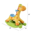 thumbnail image 2 of Musical Interactive Rocking Horse Roller Giraffe Ride on for Babies and Toddlers, 2 of 4