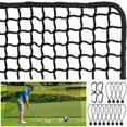 thumbnail image 1 of Red de práctica de golf DZLION de nailon de 3 x 4,5 m para garaje y patio, 1 of 7
