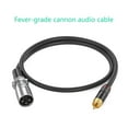thumbnail image 5 of 3Pin Auditory Line for Sound Equipment Gold Contacts, Available in Various Lengths, 5 of 9