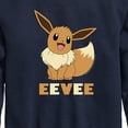 thumbnail image 3 of Pokémon - Happy Eevee - Youth Crewneck Fleece Sweatshirt, 3 of 5