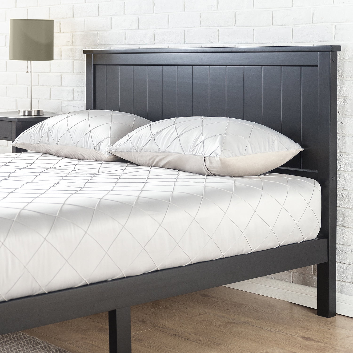 Zinus Santiago 41" Wood Platform Bed Frame, Twin