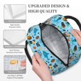 thumbnail image 3 of Balery Animal Pirate Bolsa de Almuerzo para Mujeres, Caja de Almuerzo, Bolsa de Almuerzo Pequeña Impermeable, Tote de Almuerzo Reutilizable con Gran Capacidad, 3 of 6