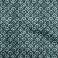 thumbnail image 1 of oneOone Cotton Cambric Dark Teal Blue Fabric Asian Batik-Japanese Pattern Sewing Material Print Fabric By The Yard 42 Inch Wide, 1 of 4