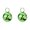 Green*2, variant on Pumpkin Decor Delicate Beaded Halloween Pumpkin Bells Classic Pumpkin Decorations Perfect For Autumn Thanksgiving Household Scene Layout