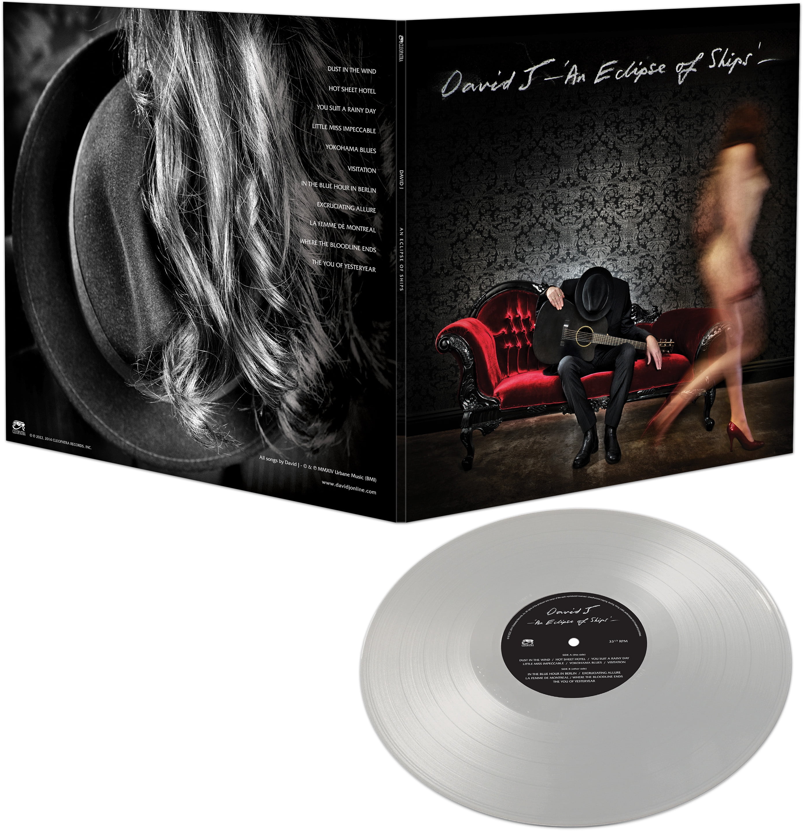 David J - An Eclipse Of Ships - Silver - Music & Performance - Vinyl