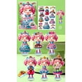 thumbnail image 5 of Magnetic Dress up Dolls - Girls Fun Mix and Match Play Magnetic Paper Dolls with 4 Themed Magnetic Costume Stickers for Creating Imaginative Birthday Gifts(Dessert Fairy), 5 of 7