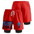 thumbnail image 3 of Jey Uso Yeet Sweatshorts Women Sport Pants Men's 2 in 1 Running Shorts Outdoor Sportwear, 3 of 4