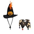 thumbnail image 1 of Disfraz de gato de Halloween - Collar de gato de Halloween con cascabeles y sombrero de calabaza de Halloween Disfraz de gato MFZFUKR CPB-US-XD1466-1, 1 of 5