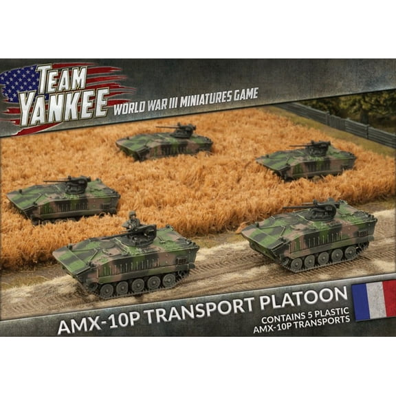 Battlefront Miniatures AMX-10P Transport Platoon New