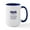White/Navy Inside, variant on CafePress - Papa Noun Definition Mugs - 15 oz Ceramic Large White Novelty Mug