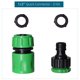 thumbnail image 1 of 1/2'' ABS Garden Irrigation Watering Hose Quick Connectors Kit Tubing Coupling Adapter Joint Extender Set for Car Wash Fitting He Qiyong unisex, 1 of 2