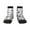 2 Black-1, variant on Labrador Retriever Dog Pattern Quarter Crew Socks,Toe Seamed Ankle Socks,Cotton Cushioned Breathable Athletic Crew Sports Socks