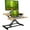 Bamboo, variant on FLEXISPOT Height Adjustable Standing Desk Converter, 28" Bamboo Desktop Riser with U-Shaped Design & Spacious Keyboard Tray for Home Office Sit-Stand Workstation