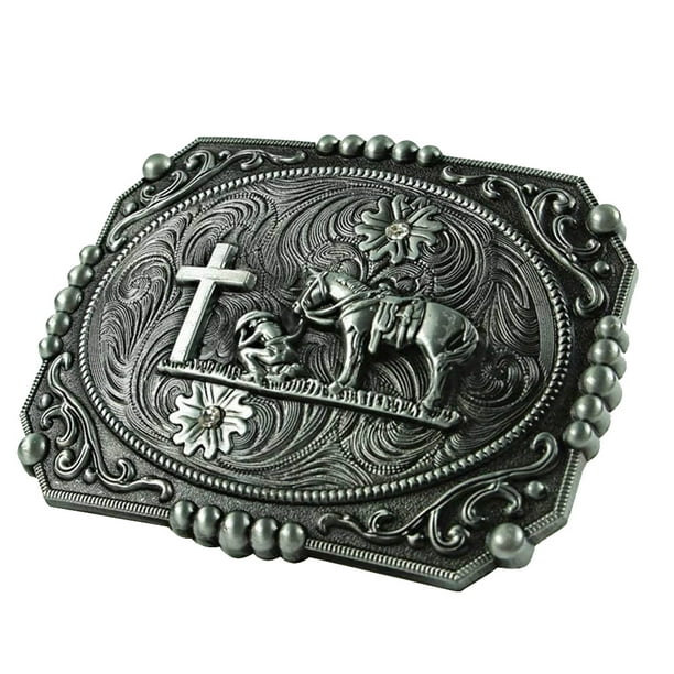 Cowboy belt buckles clearance walmart
